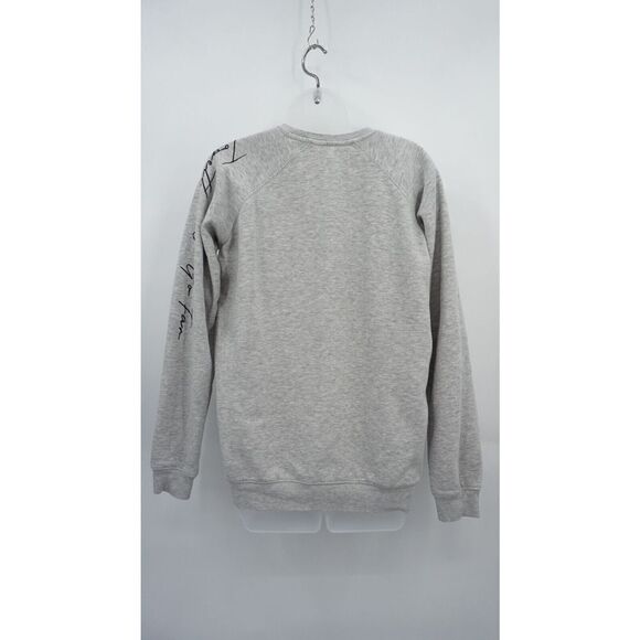 Peloton Sweatshirt Medium Together We Go Far Gray Long Sleeve Crew Neck Cycling - Picture 7 of 11